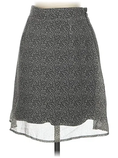 Pre-owned Sienna Sky Casual Skirt In Gray