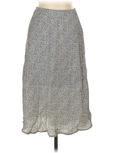 Pre-owned Sienna Sky Casual Skirt In Silver