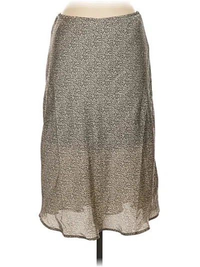 Pre-owned Sienna Sky Casual Skirt In Silver