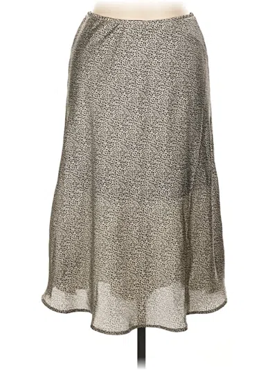 Pre-owned Sienna Sky Casual Skirt In Silver