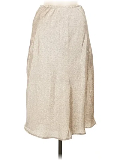 Pre-owned Sienna Sky Casual Skirt In Tan