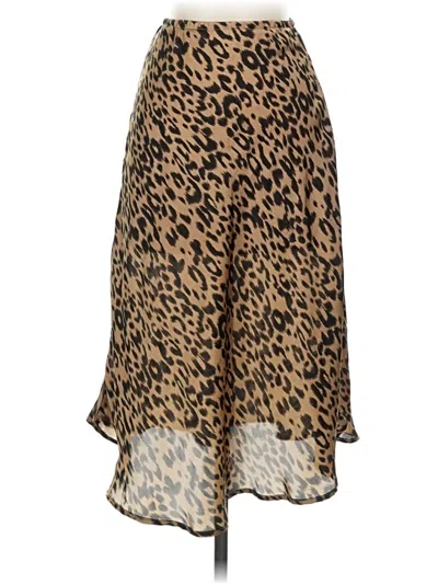 Pre-owned Sienna Sky Casual Skirt In Tan