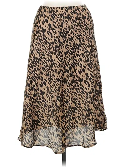 Pre-owned Sienna Sky Casual Skirt In Tan