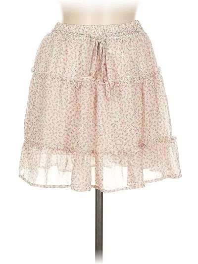 Pre-owned Sienna Sky Casual Skirt In White