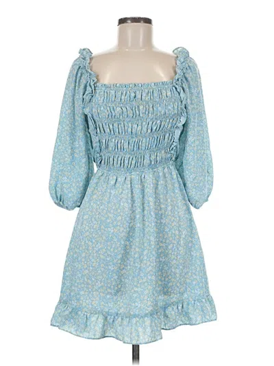 Pre-owned Sienna Sky Cocktail Dress In Blue