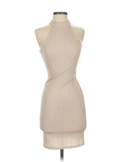 Pre-owned Sienna Sky Cocktail Dress In Brown