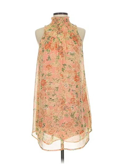 Pre-owned Sienna Sky Cocktail Dress In Brown