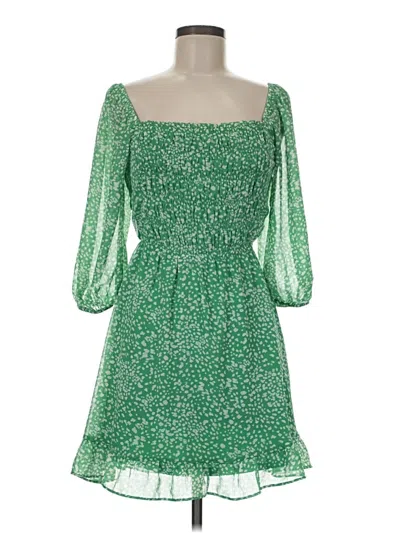 Pre-owned Sienna Sky Cocktail Dress In Green