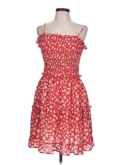 Pre-owned Sienna Sky Cocktail Dress In Red