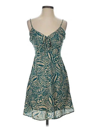 Pre-owned Sienna Sky Cocktail Dress In Teal