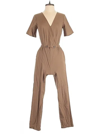 Pre-owned Sienna Sky Jumpsuit In Brown