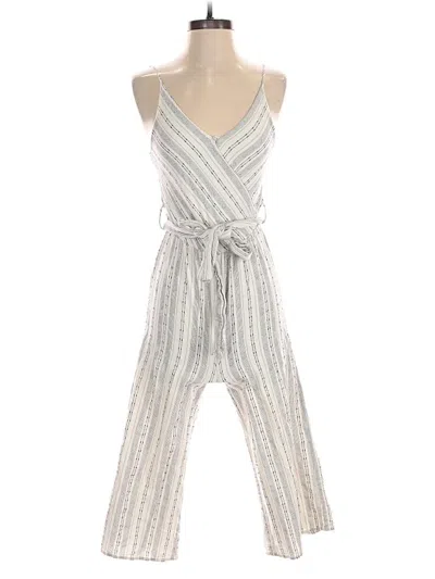 Pre-owned Sienna Sky Jumpsuit In White