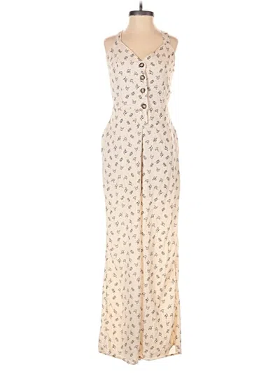 Pre-owned Sienna Sky Jumpsuit In White