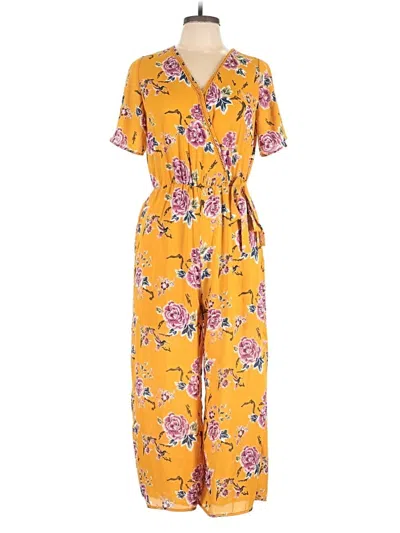 Pre-owned Sienna Sky Jumpsuit In Yellow