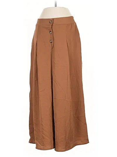 Pre-owned Sienna Sky Khaki Pant In Brown