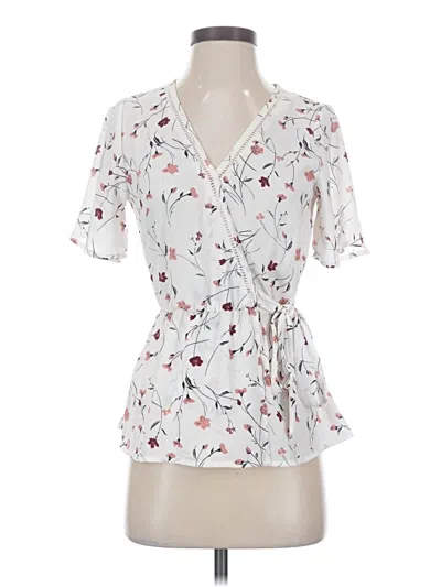 Pre-owned Sienna Sky Romper In White