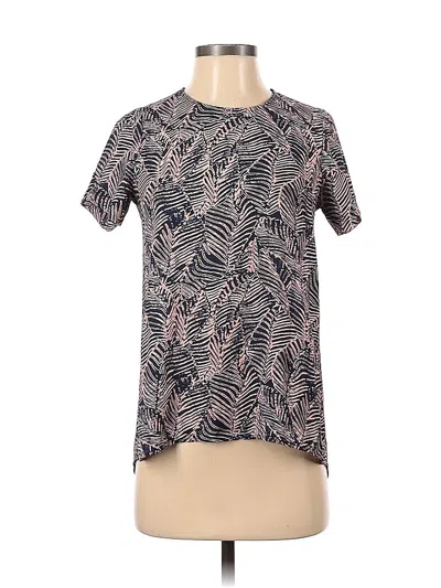 Pre-owned Sienna Sky Short Sleeve Top Pink Crew Neck Tops