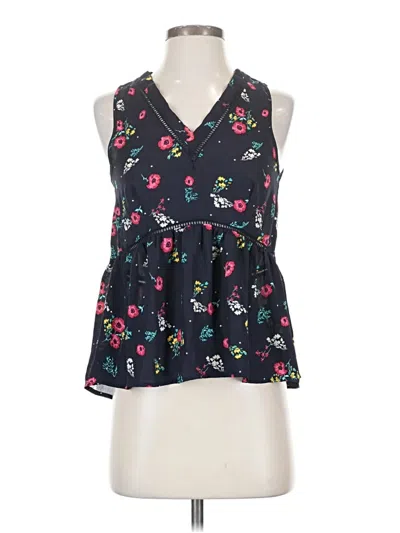 Pre-owned Sienna Sky Sleeveless Blouse In Black