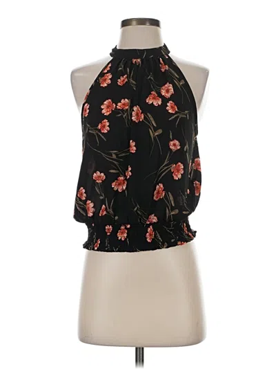 Pre-owned Sienna Sky Sleeveless Blouse In Black