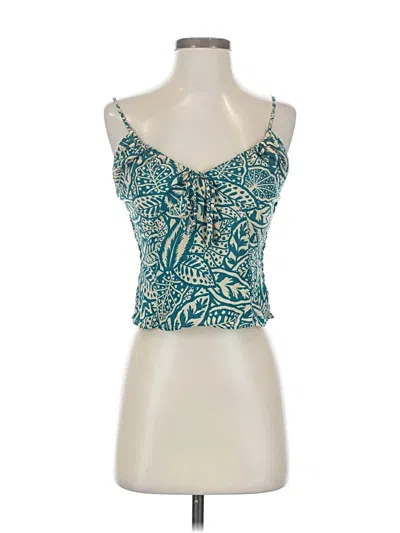 Pre-owned Sienna Sky Sleeveless Blouse In Blue