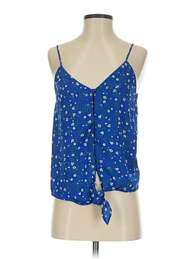 Pre-owned Sienna Sky Sleeveless Blouse In Blue