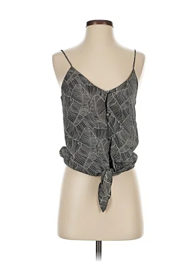 Pre-owned Sienna Sky Sleeveless Blouse In Gray