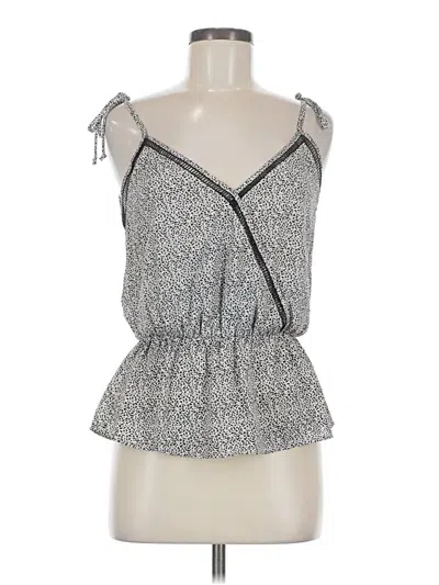 Pre-owned Sienna Sky Sleeveless Blouse In Gray