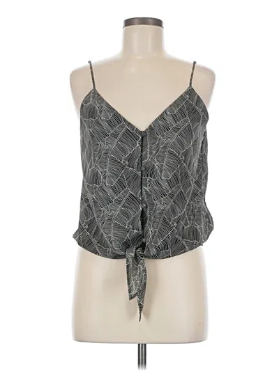 Pre-owned Sienna Sky Sleeveless Blouse In Gray