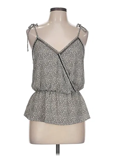 Pre-owned Sienna Sky Sleeveless Blouse In Gray