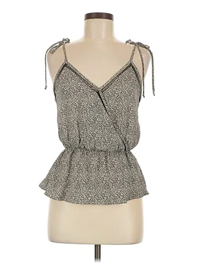 Pre-owned Sienna Sky Sleeveless Blouse In Gray