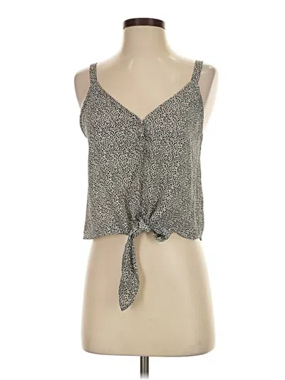 Pre-owned Sienna Sky Sleeveless Blouse In Gray