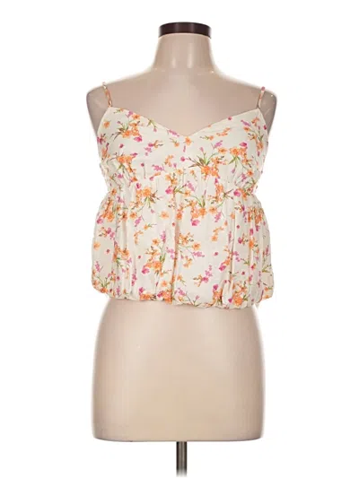 Pre-owned Sienna Sky Sleeveless Blouse In Ivory