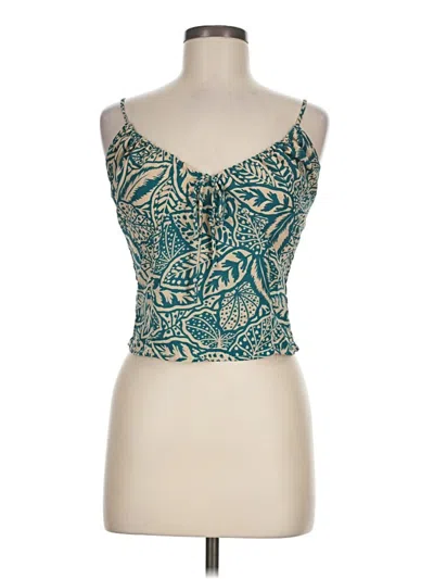 Pre-owned Sienna Sky Sleeveless Blouse In Teal