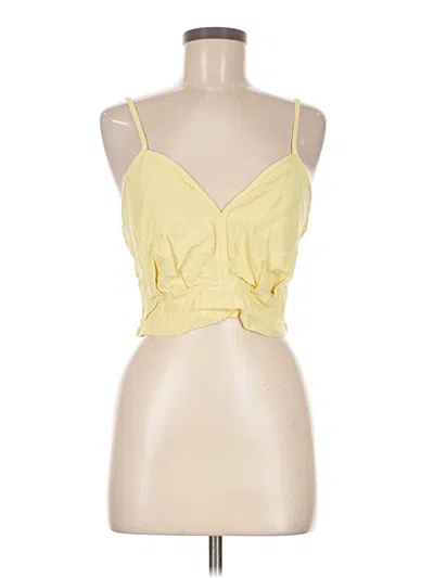 Pre-owned Sienna Sky Sleeveless Blouse In Yellow