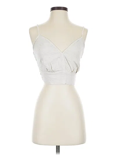 Pre-owned Sienna Sky Tank Top Ivory Strapless Neckline Tops
