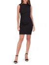 Sienna Women's Havana Ruched Crepe Minidress In Black
