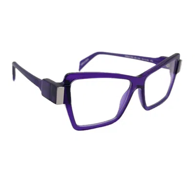 SIENS CREATURE 095 006 VIOLA TRASPARENTE GLASSES