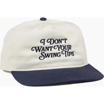 Sierra Madre Golf I Don't Want Your Swing Tips Hat In Multi