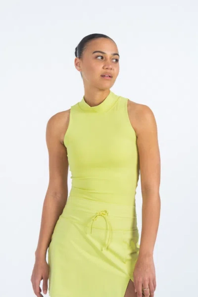 Sierra Madre Golf Ready Mock Neck Tank Top