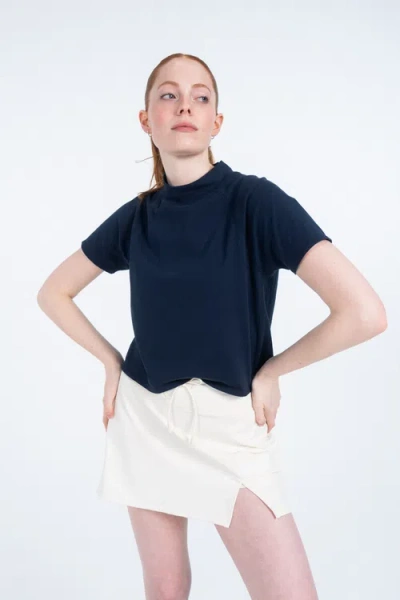 Sierra Madre Golf The Mock Neck Tee