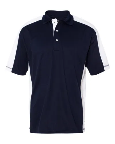Sierra Pacific Colorblocked Moisture Free Mesh Polo In Multi