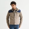 Sierra Pacific . Mens Water Resistant Lightweight Shirt Jacket In Sand