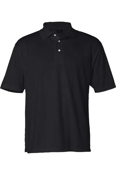 Sierra Pacific Moisture Free Mesh Polo In Black