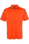 Sierra Pacific Value Polyester Polo In Orange