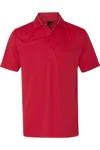 Sierra Pacific Value Polyester Polo In Red