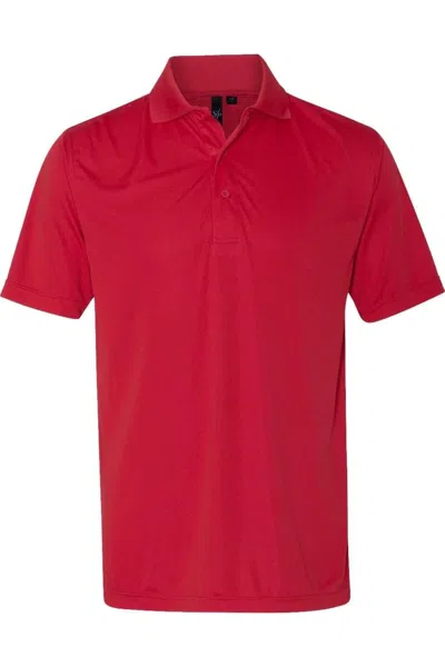 Sierra Pacific Value Polyester Polo In Red