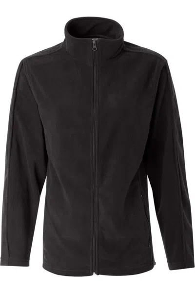Sierra Pacific Women´s Microfleece Full-zip Jacket In Black