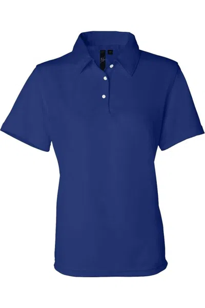 Sierra Pacific Women´s Moisture Free Mesh Polo In Blue