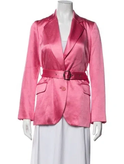 Pre-owned Sies Marjan Acetate Blazer In Pink