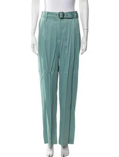 Pre-owned Sies Marjan Acetate Wide Leg Pants W/ Tags In Green